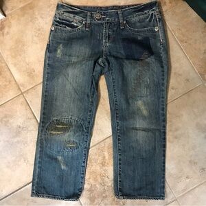 ▪️VINTAGE BCBG Cropped Denim Jeans